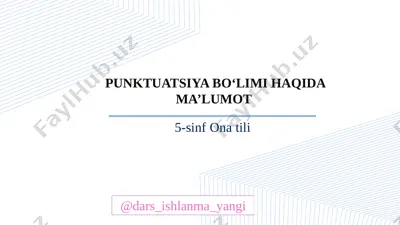 5_sinf_ona_tili_122_punktuatsiya_bo‘limi_haqida_ma’lumot — PPTX