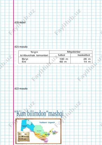 4-sinf tarqatma — DOCX