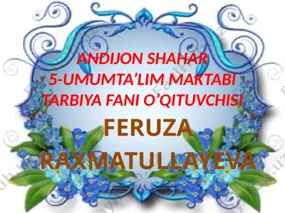 6.15 ishonchli va ishonchsiz ma'lumotlar — PPTX