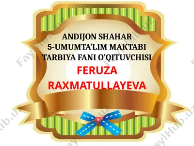 6.14 rostgo'ylik va halollik — PPTX