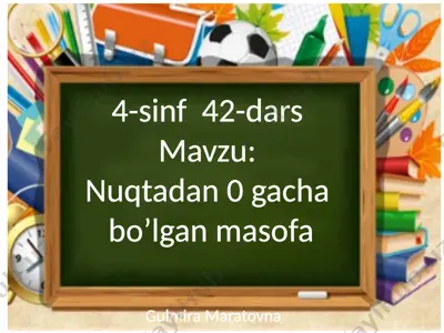4-sinf 42-dars — PPTX