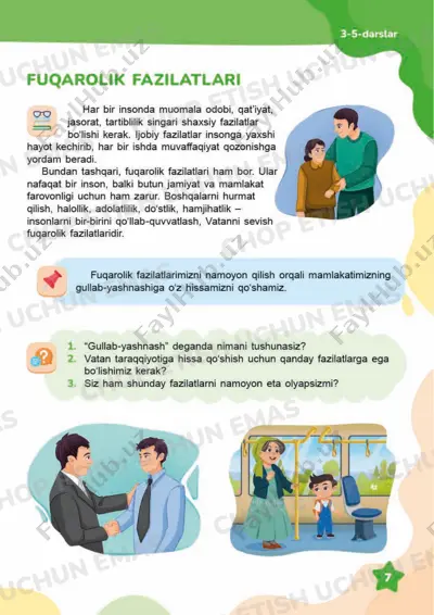 tarbiya 4 sinf — PDF