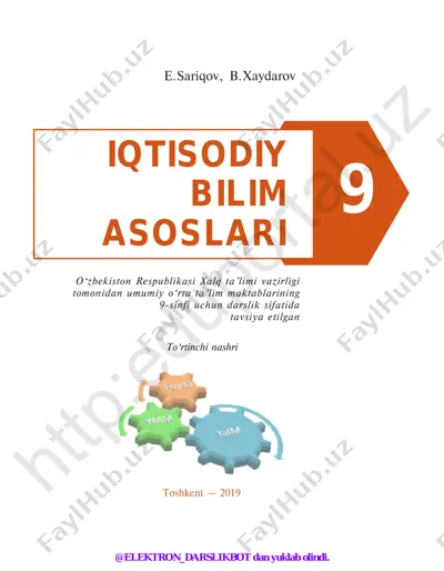 9_sinf_iqtisodiy_bilim_asoslar_darslik_2019_@elekton_darslikbot — PDF