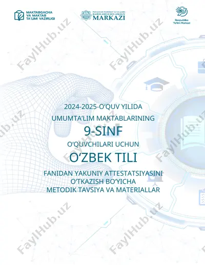 9_kl_uzbek_tili_2024_2025_itog_bileti — DOCX