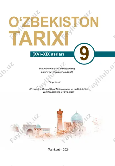 o‘zbekiston tarixi (9 sinf)_2024 — PDF
