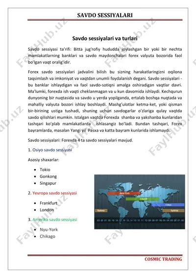 8 - dars ___ savdo sessiyalari (1) — PDF