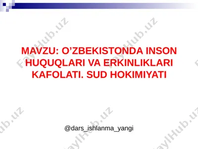 9_sinf_huquq_23_inson_huquq_va_erkinliklarining_kafolatlari+ — PPTX