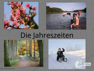 die jahreszeiten — PPT