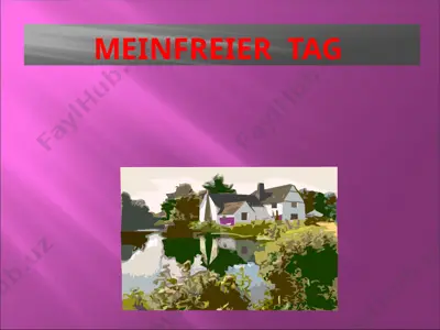 meinfreier tag — PPTX