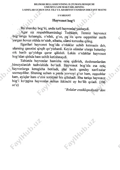 diktantlar — DOCX