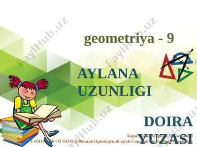 9 sinf aylana ,doira — PPTX