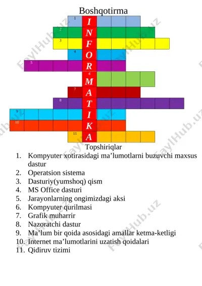 boshqotirmalar — DOCX