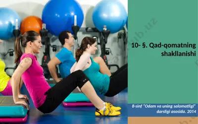 qad-qomatning shakllanishi. 8 - sinf — PPTX