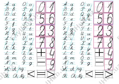 raqam va harf (1) — PDF