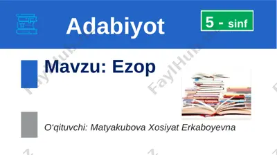 ezop — PPTX