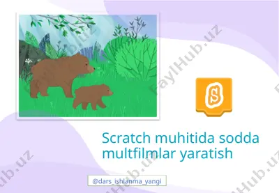 5_sinf_informatika_33_scratch_muhitida_sodda_multfilmlarni_yaratish+ — PPTX
