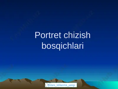 5_sinf_tasviriy_san'at_27_tasviriy_san'atda_portret_janri_3+ — PPTX