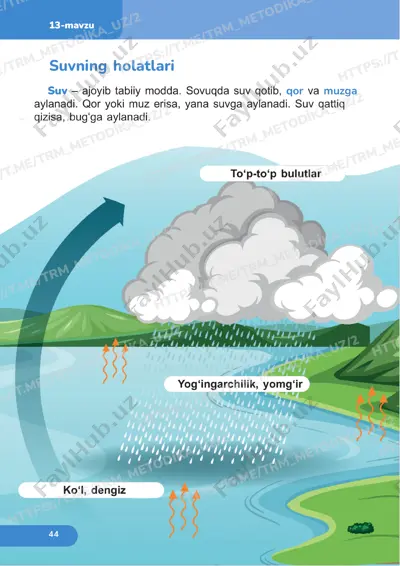 tabiiy fanlar 1sinf oxirgi darslar — PDF