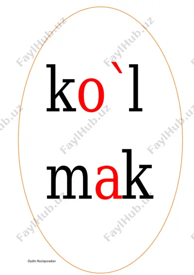 tuxumdagi bo`ginlar.o`o` harfi. — PDF
