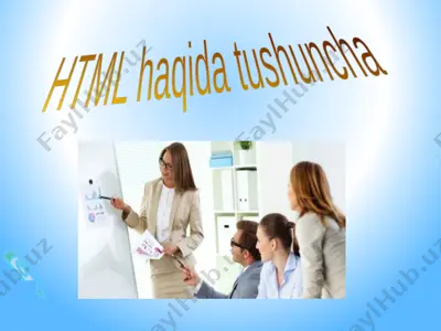 9-sinf. html haqida tushuncha — PPTX