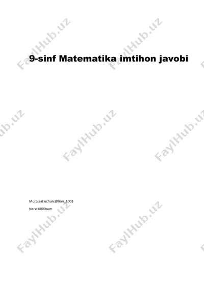 matem 92 — PDF