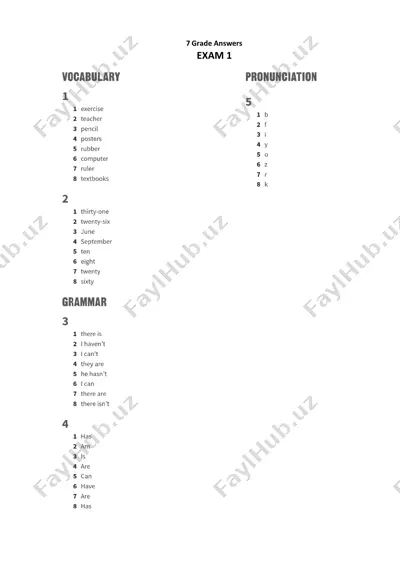 7-sinf answers — PDF