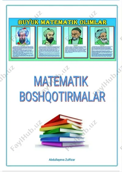 matematik boshkotirma — PDF