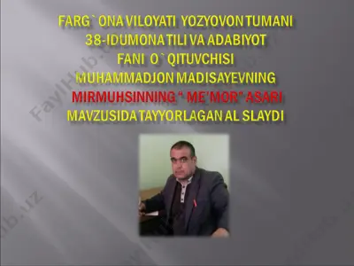 7-sinf_mirmuxsin — PPT