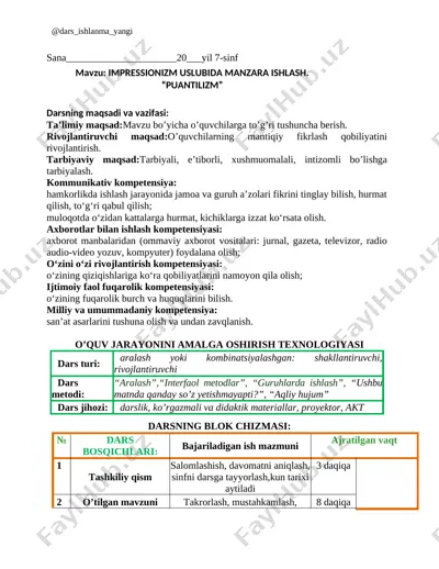 7_sinf_tasviriy_san'at_04_05_impressionizm_va_postimpressionizm — DOCX