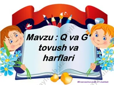 ona tili 16-mavzu 1-sinf — PPTX