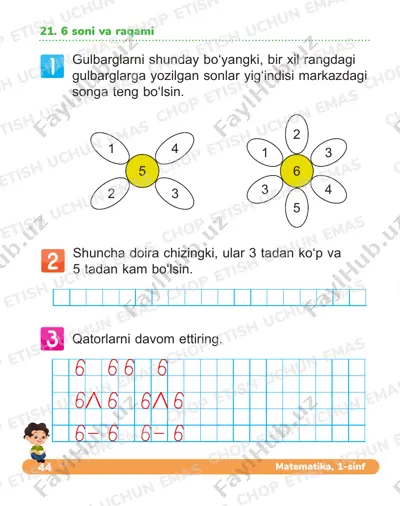 1sinf matem 21-25 daftar — PDF