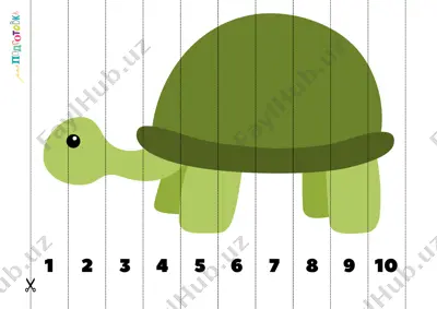 chislovoĭ otrezok ot 1 do 10 — PDF