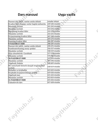 7-algebra 4-chorak — XLSX