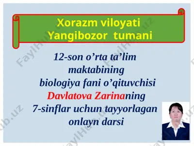 7_sinf_zoologiya_mavzu;_qo'lqanotlilar_va_kemiruvchialr_muallif; — PPTX