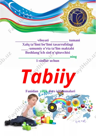 1_sinf_tabiiy_fanscience_konspekt_yangi_2022_2023_yillik_konspekt — DOC