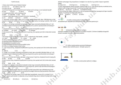 @yosh_ustozlar pisa 7 sinf fizika 3 chorak — DOCX