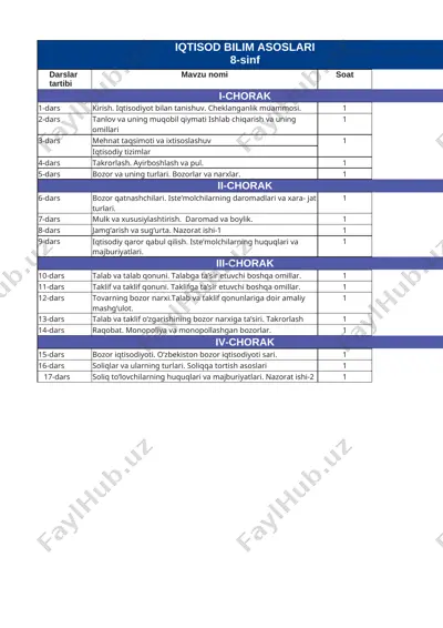 8-sinf iqtisod yillik 2023-2024 @e_baza_ishreja — XLSX