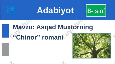 8.asqad muxtor — PPTX