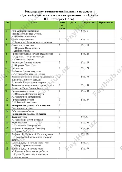 1 klass chit gr + rus yaz — PDF