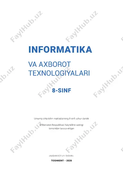 8-sinf informatika — PDF