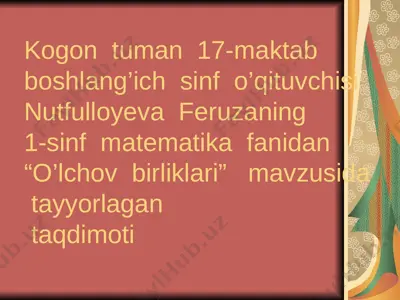 nutfullayeva feruza — PPT