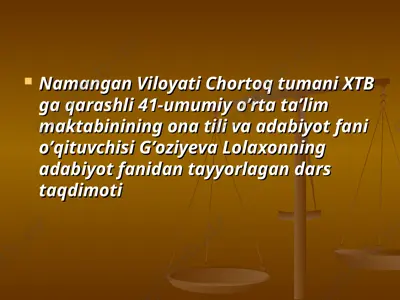 "chinor" romani — PPT