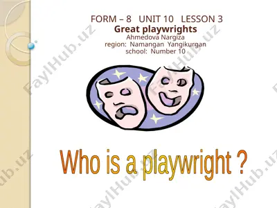 12.presentation ahmedova nargiza abduhamidovna — PPTX