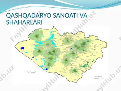 qashqadaryo sanoati8 — PPTX