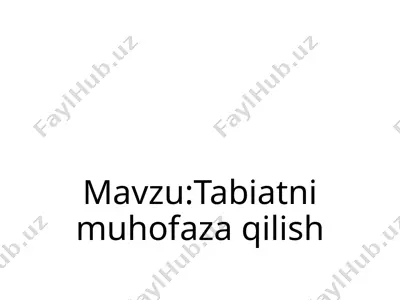 mavzu_tabiatni(1) — PPTX