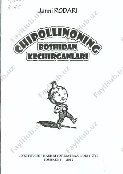 chipollinoning boshidan kechierganlari — PDF
