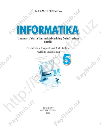 @books_kitob informatika 5-sinf — PDF