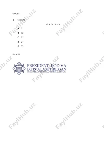 5-sinf matematika-saralash — PDF