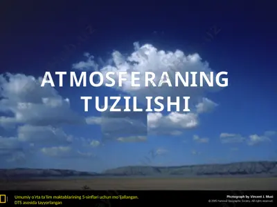 24-dars. atmosferaning tuzilishi — PPTX