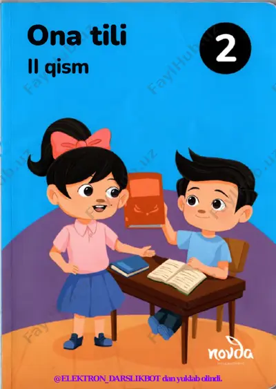 2-sinf ona tili 2-qism (@elekton_darslikbot) — PDF